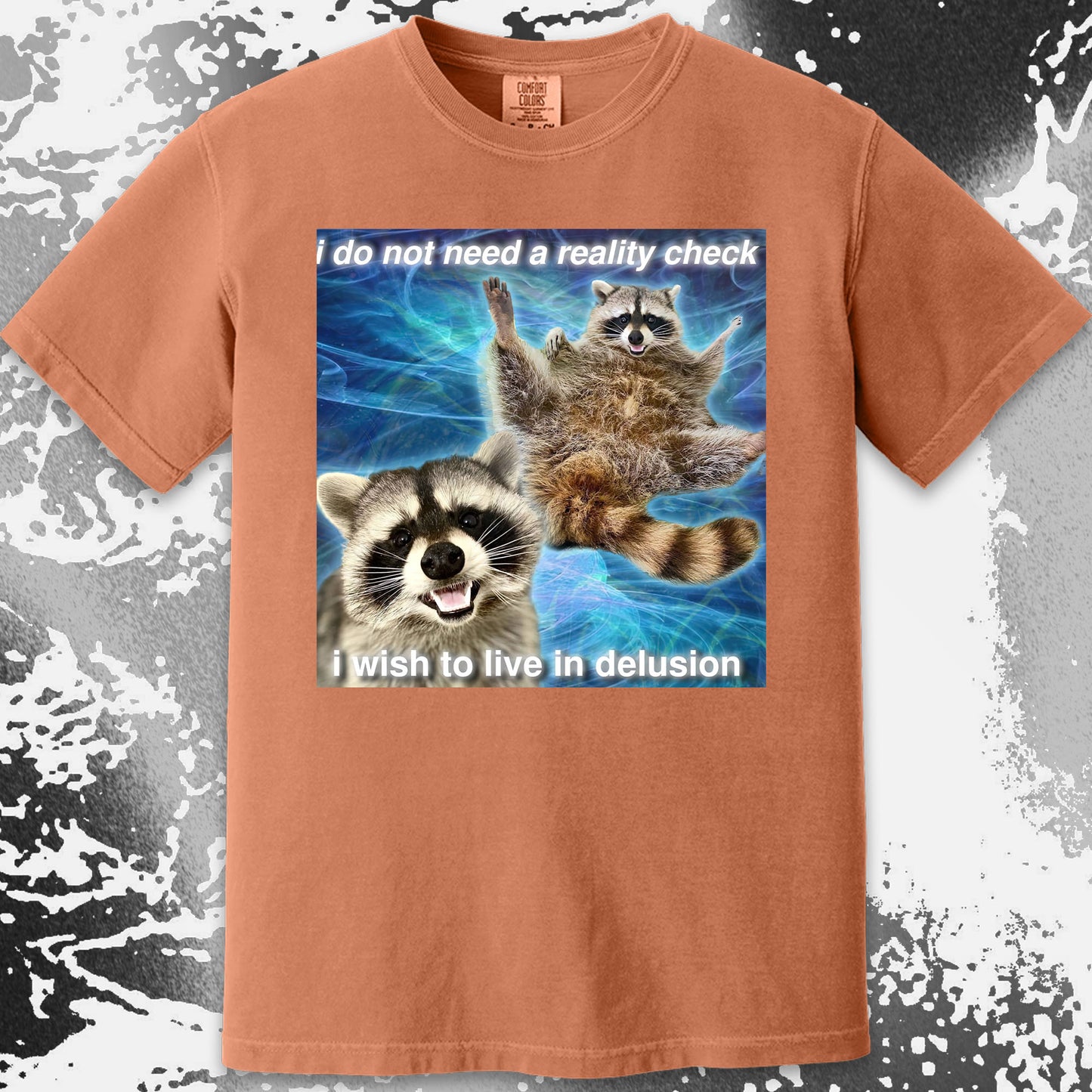 I Do Not Need a Reality Check Raccoon T-Shirt