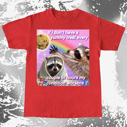 If I Don’t Have a Yummy Treat Raccoon T-Shirt