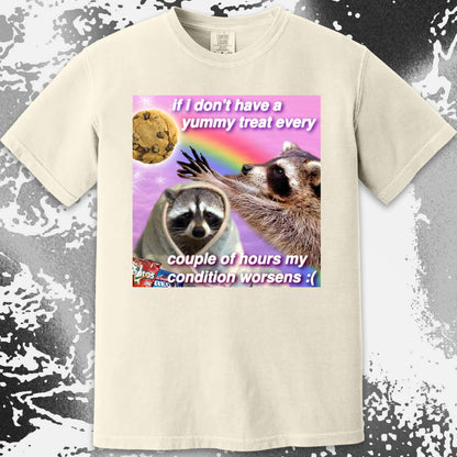 If I Don’t Have a Yummy Treat Raccoon T-Shirt