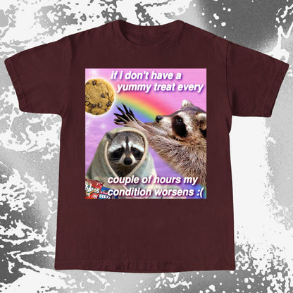 If I Don’t Have a Yummy Treat Raccoon T-Shirt