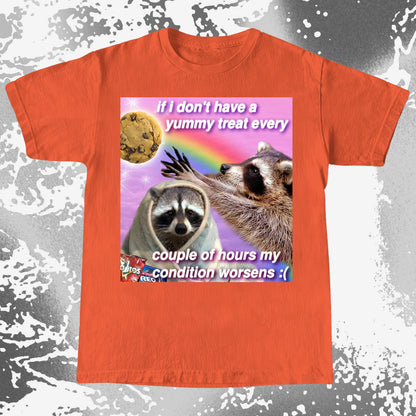 If I Don’t Have a Yummy Treat Raccoon T-Shirt