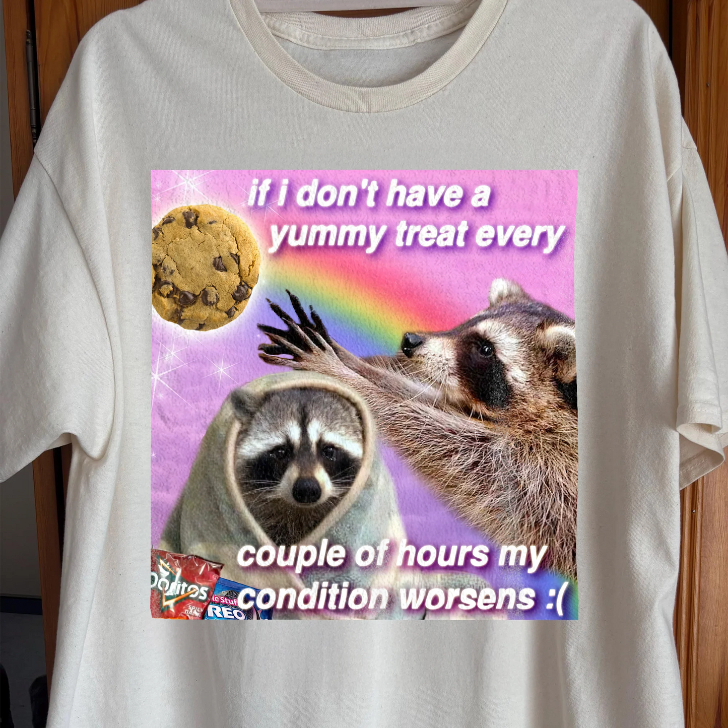 If I Don’t Have a Yummy Treat Raccoon T-Shirt