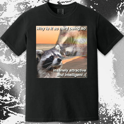 Insanely Attractive and Intelligent Raccoon T-Shirt