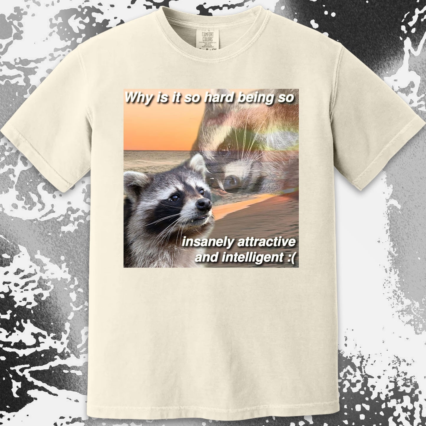 Insanely Attractive and Intelligent Raccoon T-Shirt