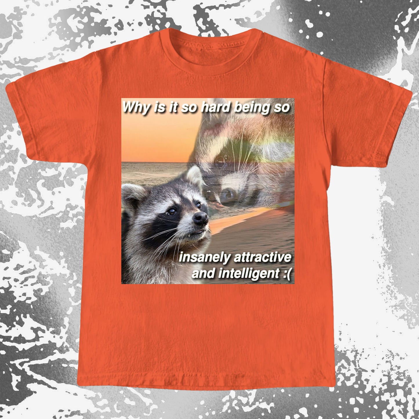 Insanely Attractive and Intelligent Raccoon T-Shirt
