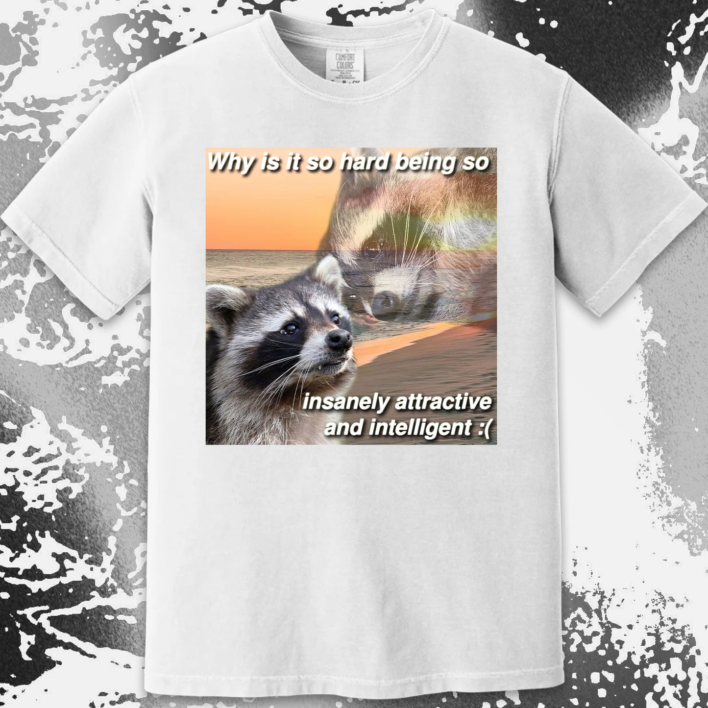 Insanely Attractive and Intelligent Raccoon T-Shirt
