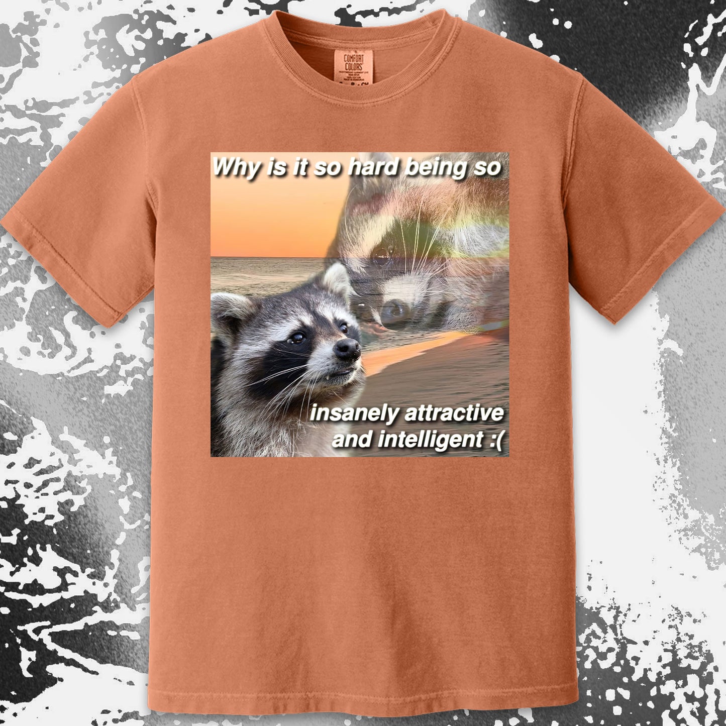 Insanely Attractive and Intelligent Raccoon T-Shirt