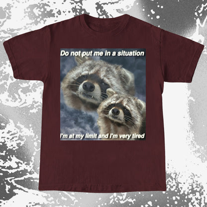 I’m At My Limit Raccoon T-Shirt