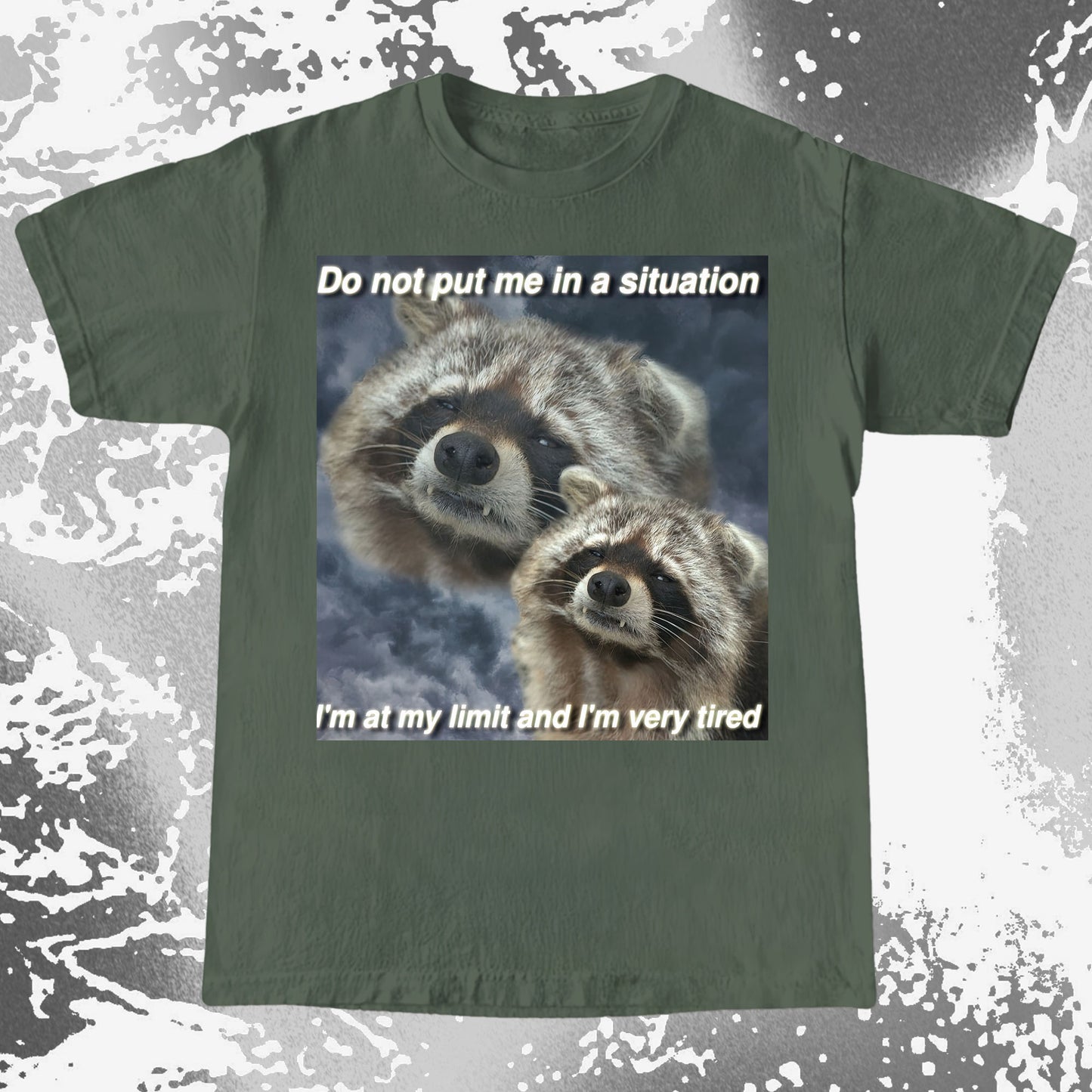 I’m At My Limit Raccoon T-Shirt