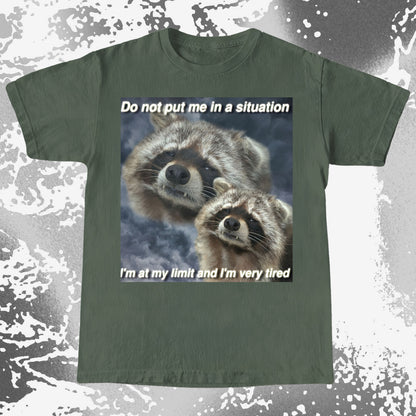 I’m At My Limit Raccoon T-Shirt