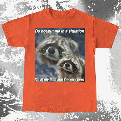 I’m At My Limit Raccoon T-Shirt