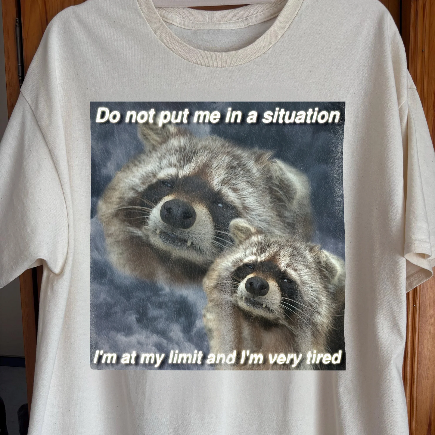 I’m At My Limit Raccoon T-Shirt
