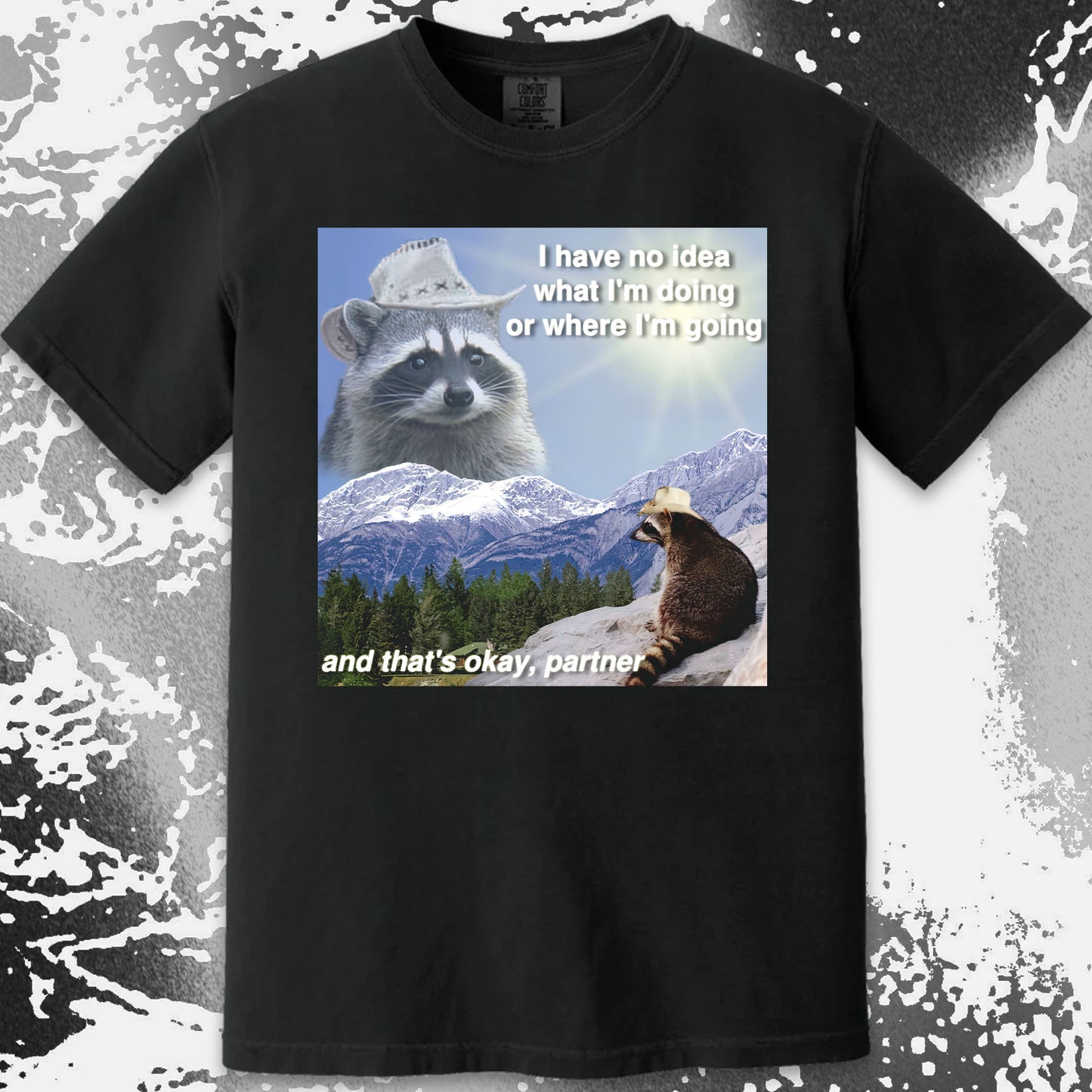 I Have No Idea What I’m Doing Raccoon T-Shirt