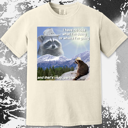 I Have No Idea What I’m Doing Raccoon T-Shirt