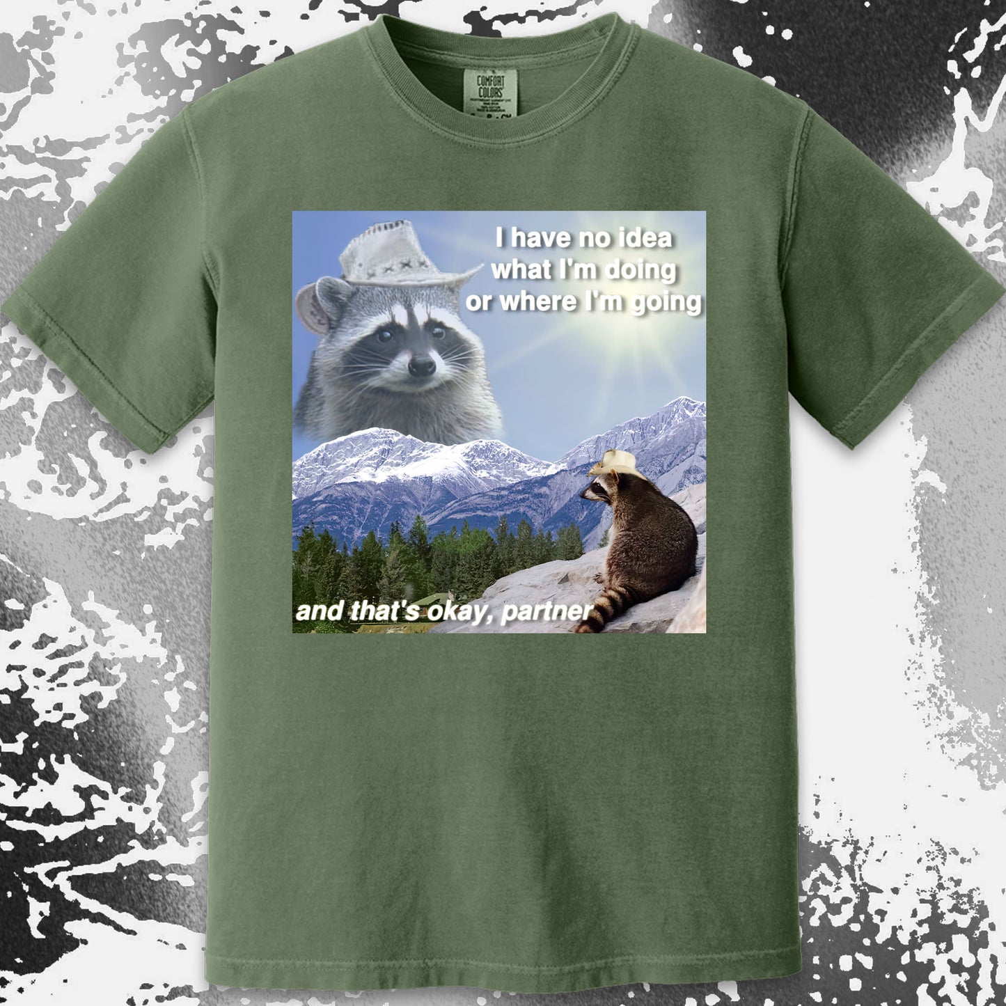 I Have No Idea What I’m Doing Raccoon T-Shirt