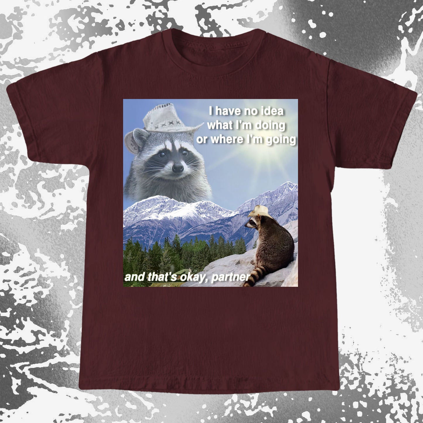 I Have No Idea What I’m Doing Raccoon T-Shirt