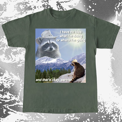 I Have No Idea What I’m Doing Raccoon T-Shirt