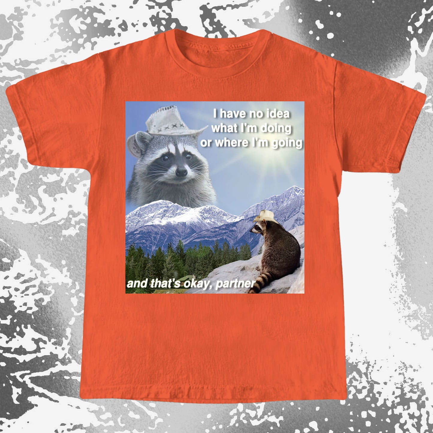 I Have No Idea What I’m Doing Raccoon T-Shirt