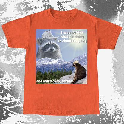 I Have No Idea What I’m Doing Raccoon T-Shirt