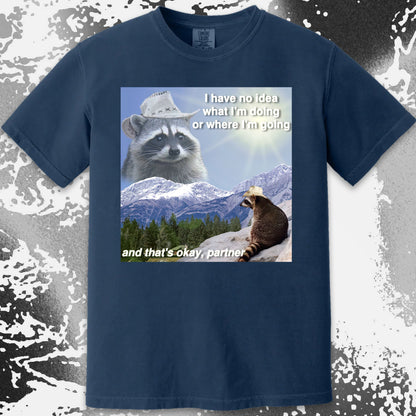 I Have No Idea What I’m Doing Raccoon T-Shirt