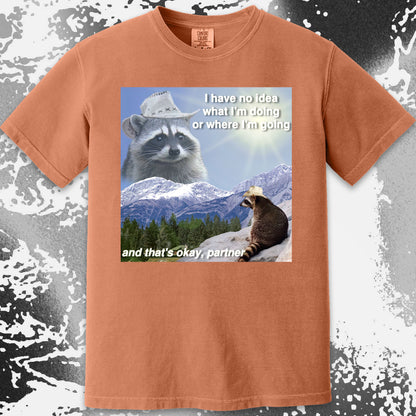 I Have No Idea What I’m Doing Raccoon T-Shirt