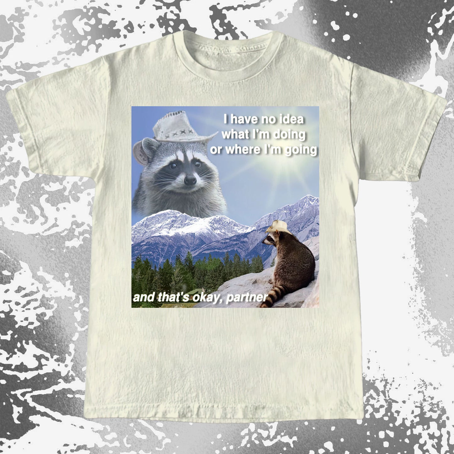 I Have No Idea What I’m Doing Raccoon T-Shirt