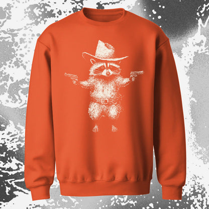 Cowboy Raccoon Dual Pistols