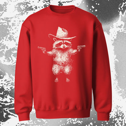 Cowboy Raccoon Dual Pistols