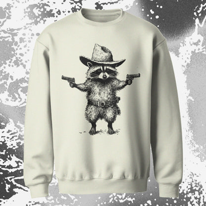 Cowboy Raccoon Dual Pistols