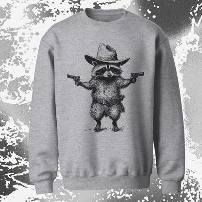 Cowboy Raccoon Dual Pistols