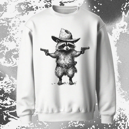 Cowboy Raccoon Dual Pistols