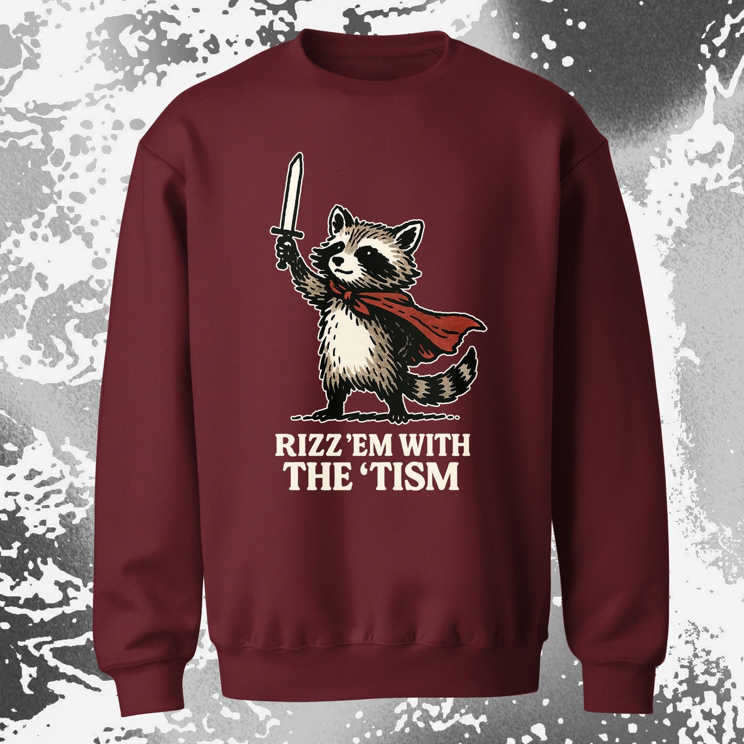 Raccoon Rizz Em With The Tism