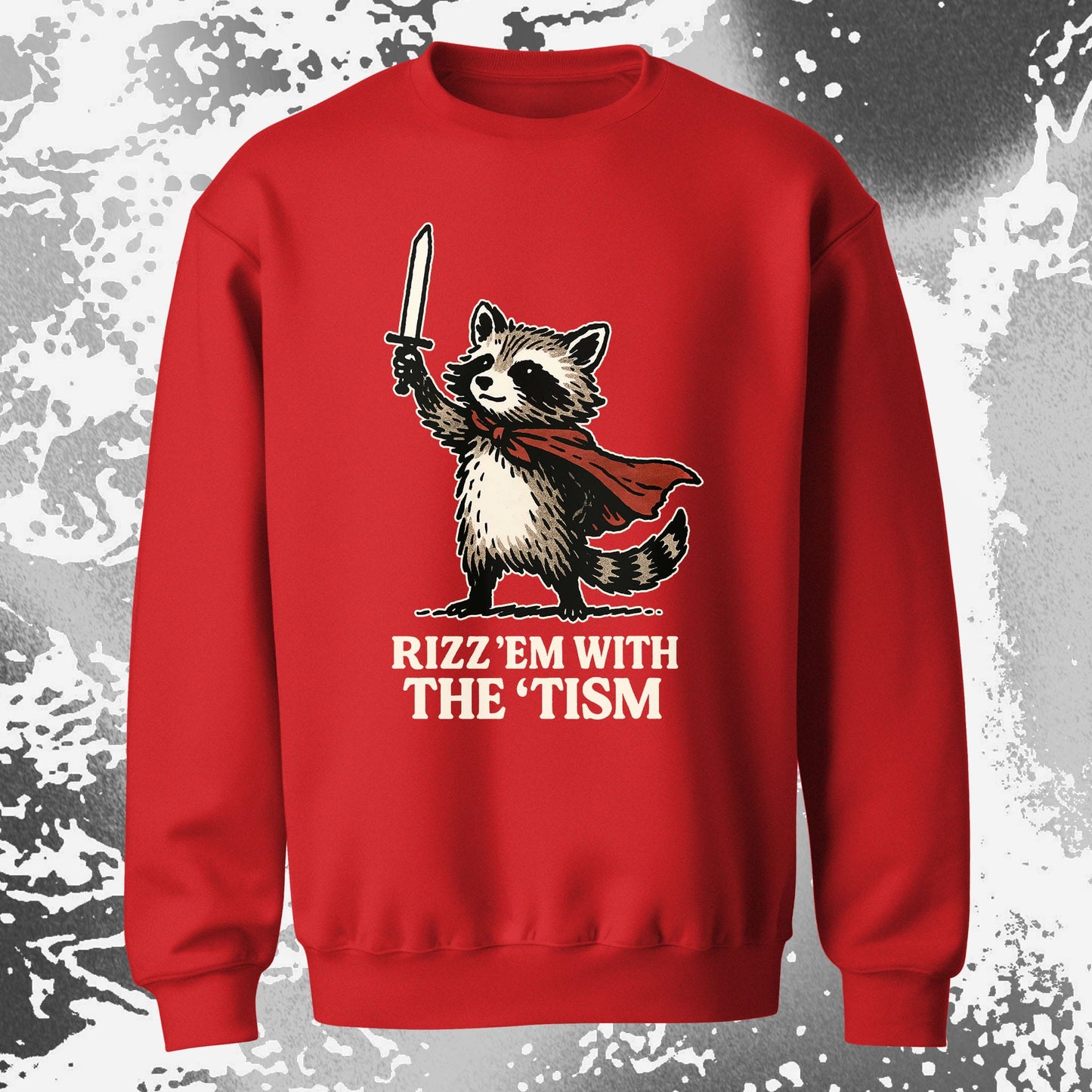 Raccoon Rizz Em With The Tism