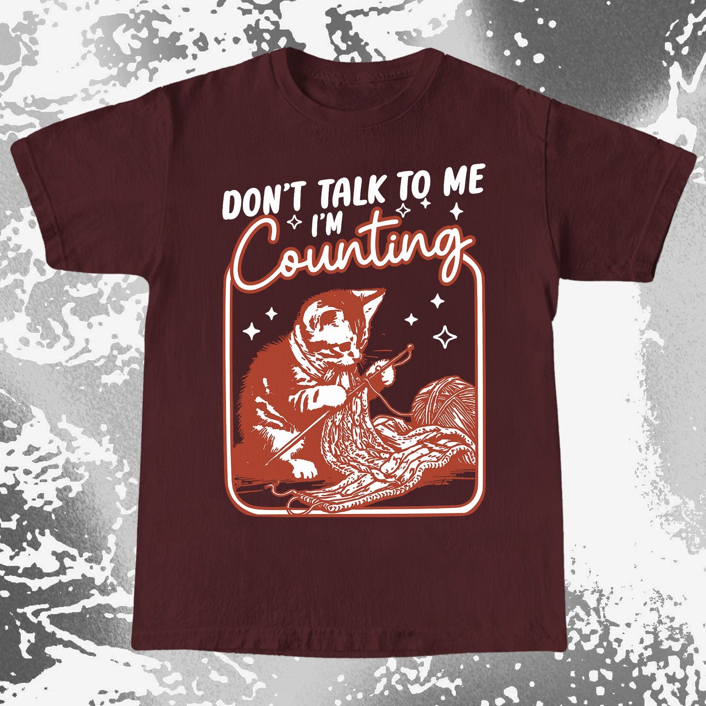 Don’t Talk To Me I’m Counting Cat Knitting Shirt