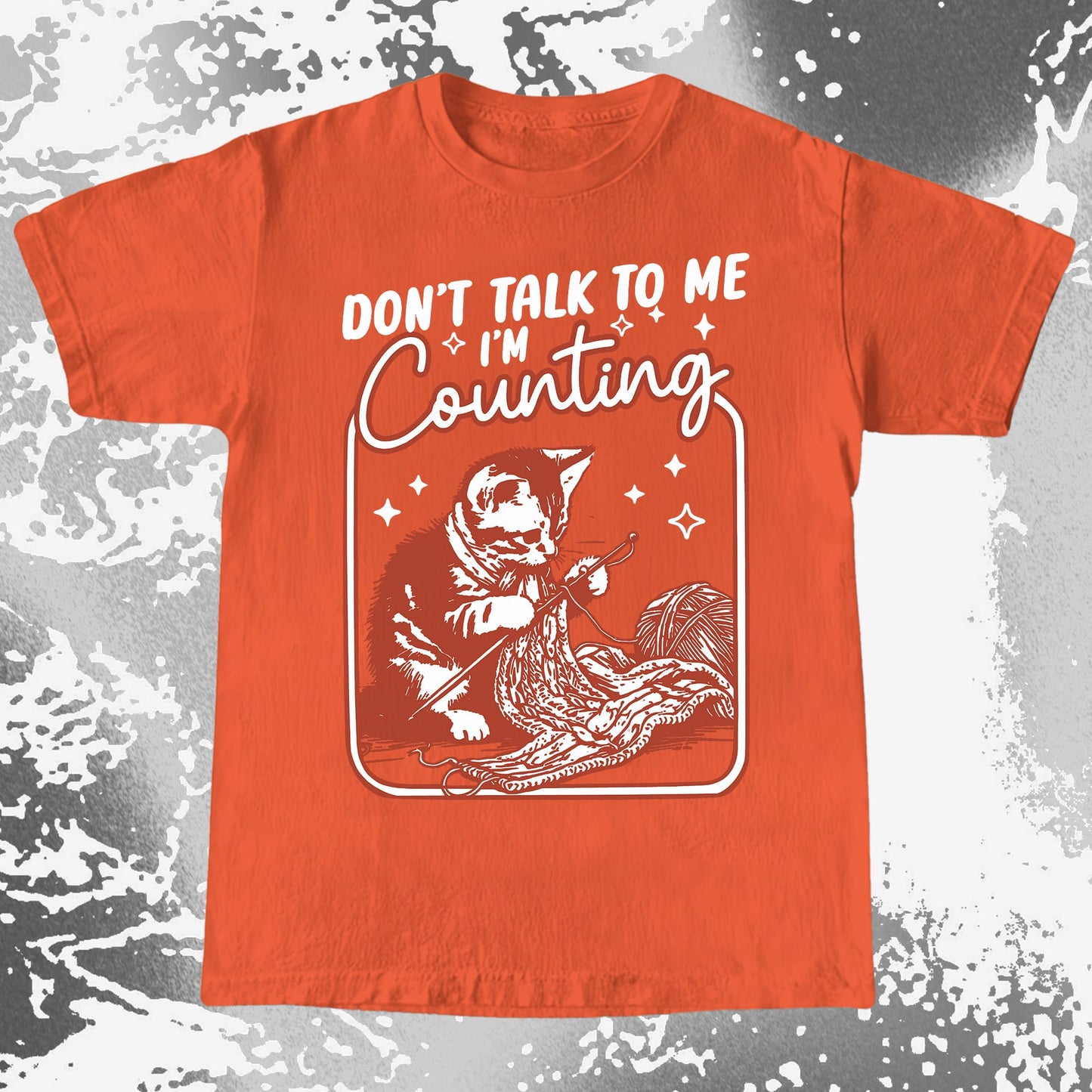 Don’t Talk To Me I’m Counting Cat Knitting Shirt