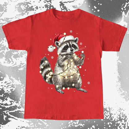 Chaotic Christmas Raccoon