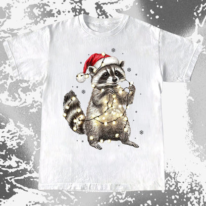 Chaotic Christmas Raccoon