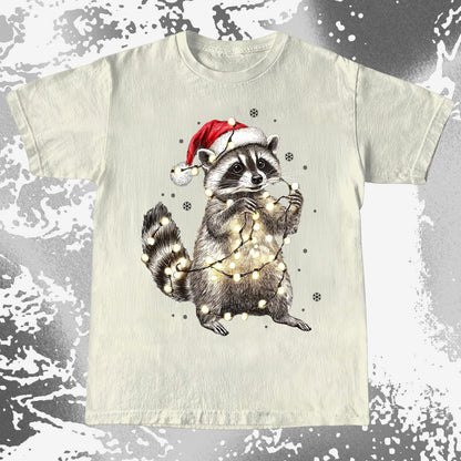 Chaotic Christmas Raccoon