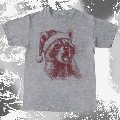 Christmas Raccoon Energy