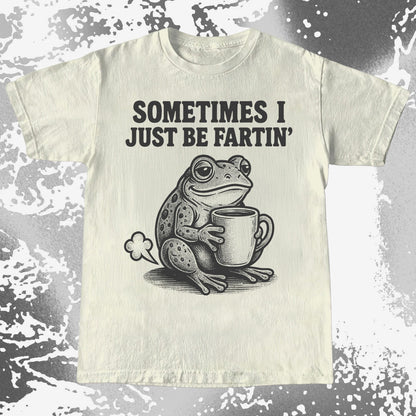 Sometimes I Just Be Fartin Frog Shirt