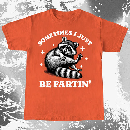 Sometimes I Just Be Fartin’ Raccoon Shirt