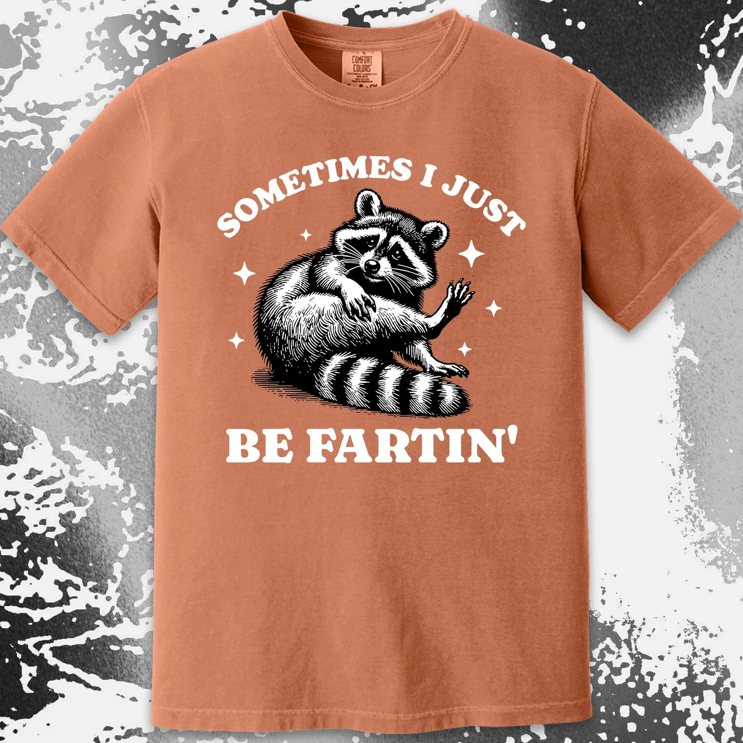 Sometimes I Just Be Fartin’ Raccoon Shirt