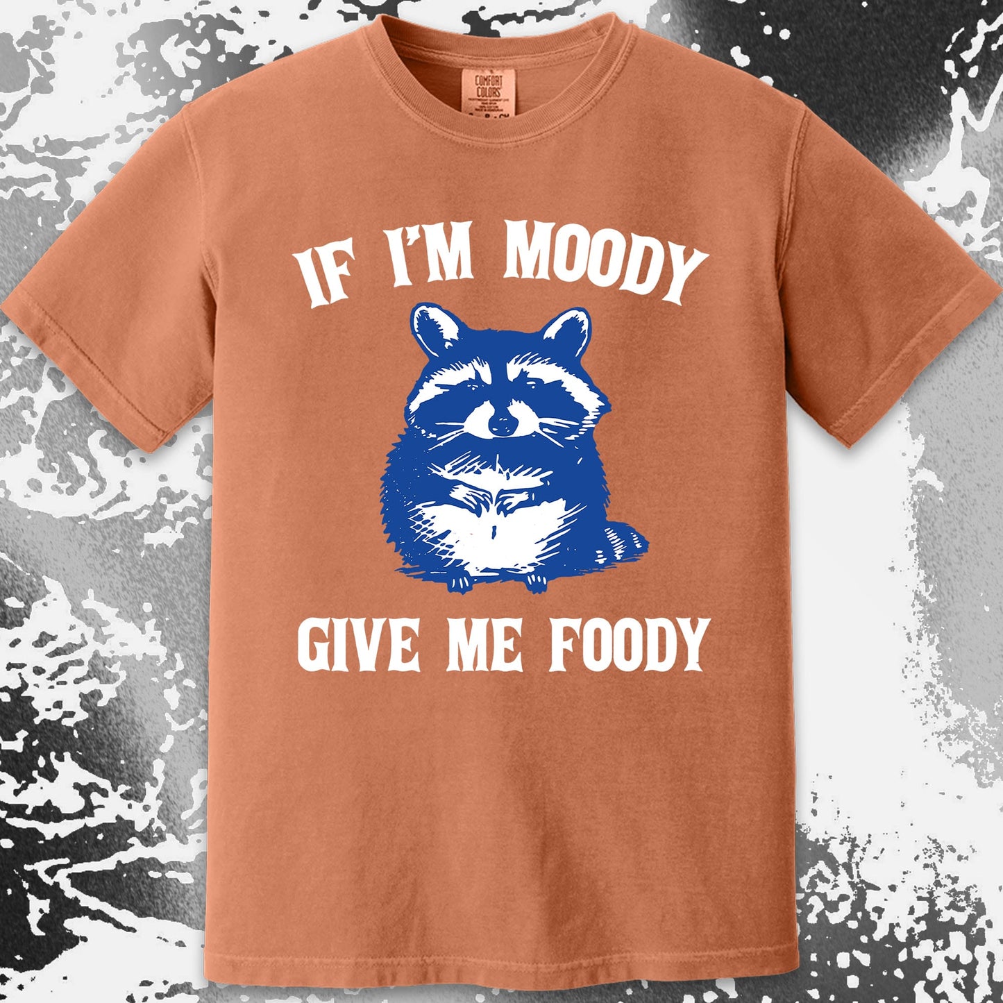 If I’m Moody Give Me Foody Raccoon Shirt