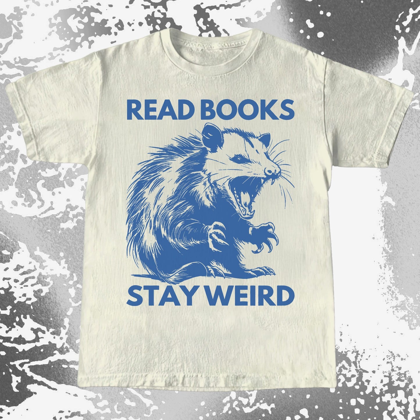 Read Books Stay Weird Possum Shirt
