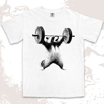 Weightlifting Raccoon Shirt