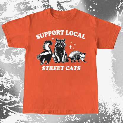 Support Local Street Cats Raccoon Skunk Opossum