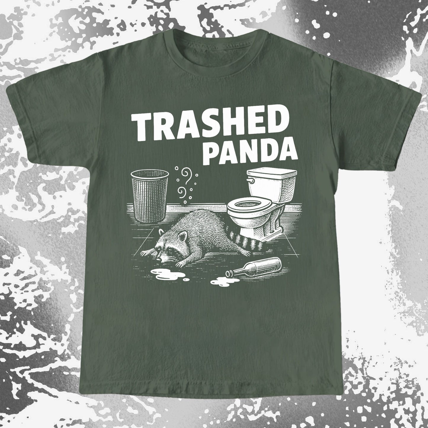 Drunk Raccoon Bathroom Shirt