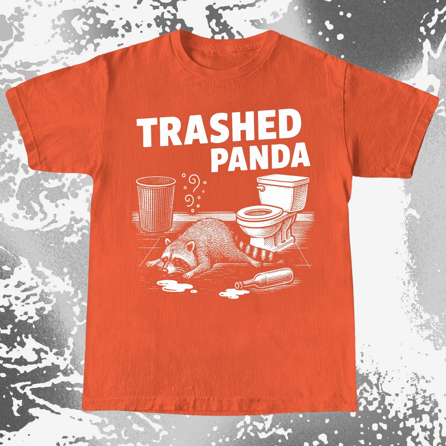 Drunk Raccoon Bathroom Shirt