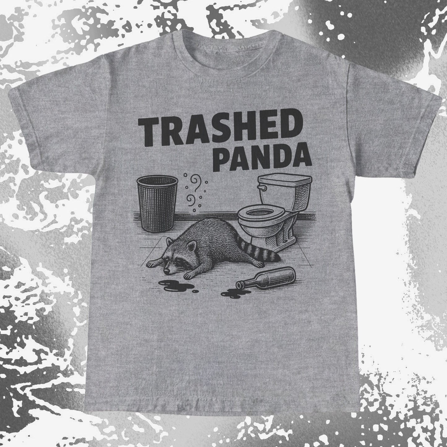 Drunk Raccoon Bathroom Shirt