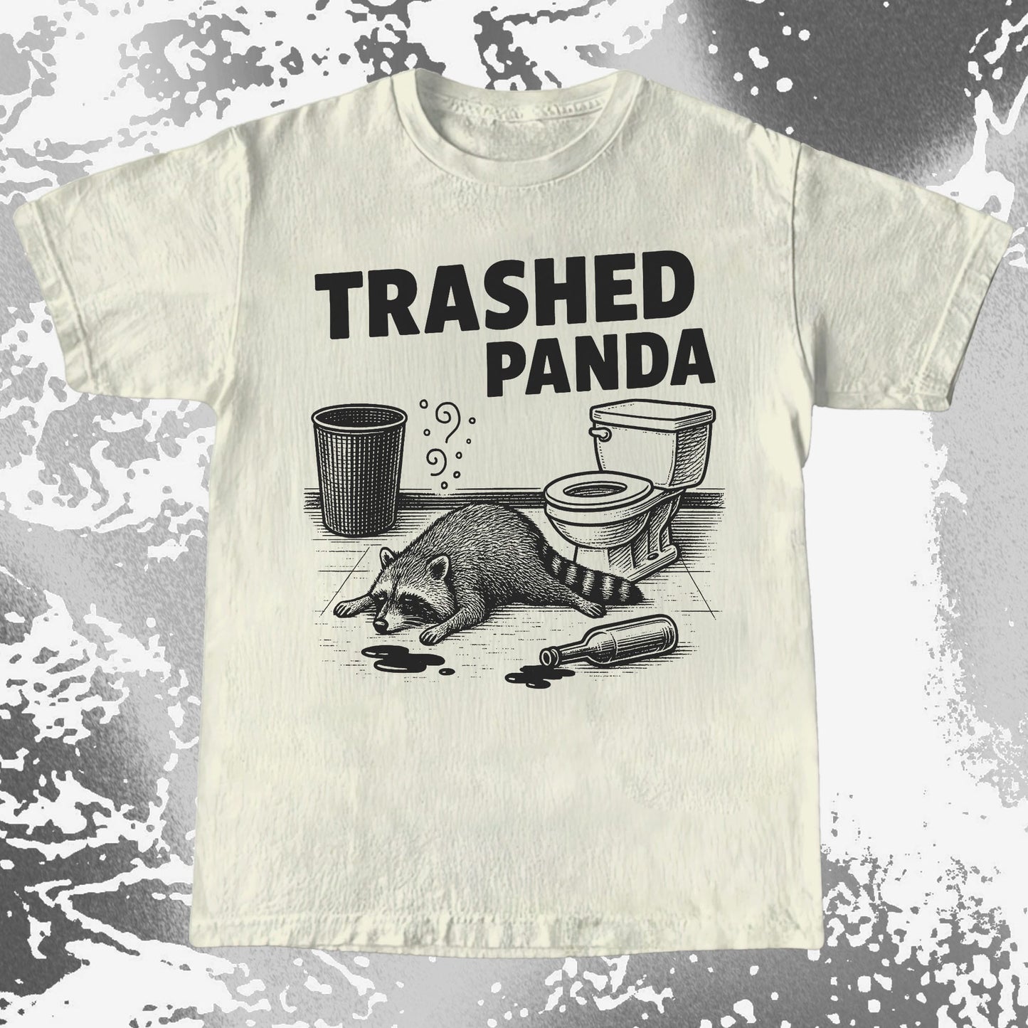 Drunk Raccoon Bathroom Shirt